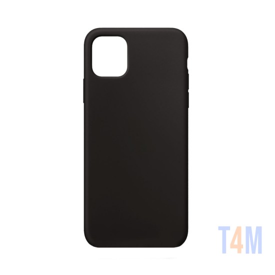 Capa de Silicone para Apple iPhone 12 Pro Preto